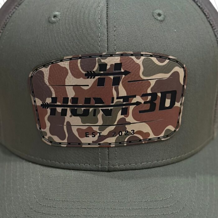 HUNT3D Green & Camo Patch Logo Hat | Fowl Play Camo - Image 2