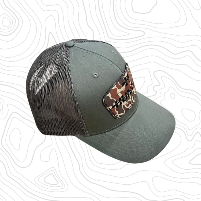 HUNT3D Green & Camo Patch Logo Hat | Fowl Play Camo - Image 3