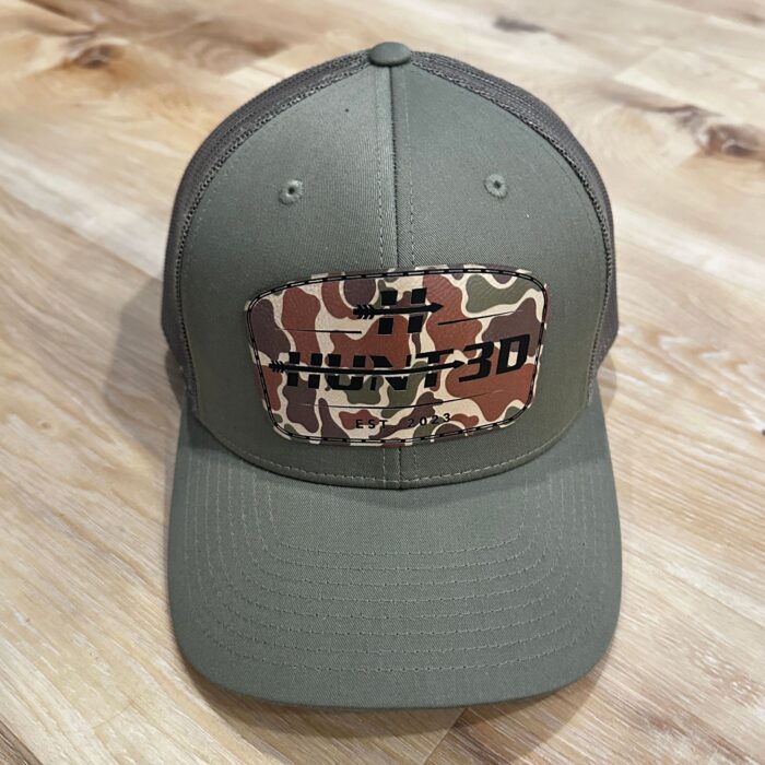 HUNT3D Green & Camo Patch Logo Hat | Fowl Play Camo - Image 6