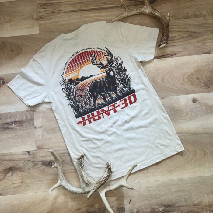 Buck T-Shirt | Psalm 67:6 | The land yields its harvest - Image 2